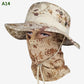 2 în 1 Camuflaj de pescuit de camuflaj pălărie și mască Wrap gât mască