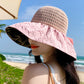 ✨Cumpărați 2 și primiți o reducere de 110 lei✨ Esențial de vară 🦋 Pălărie de pescuit cu funcție de protecție solară
