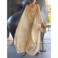 Rochie elegantă din sifon imprimat marmorat