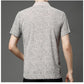 Bărbați de modă răcoritoare răcoritoare respirabil imprimat rever tricou